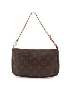 Louis Vuitton Monogram Pochette Accessoires Pouch Handbag Party